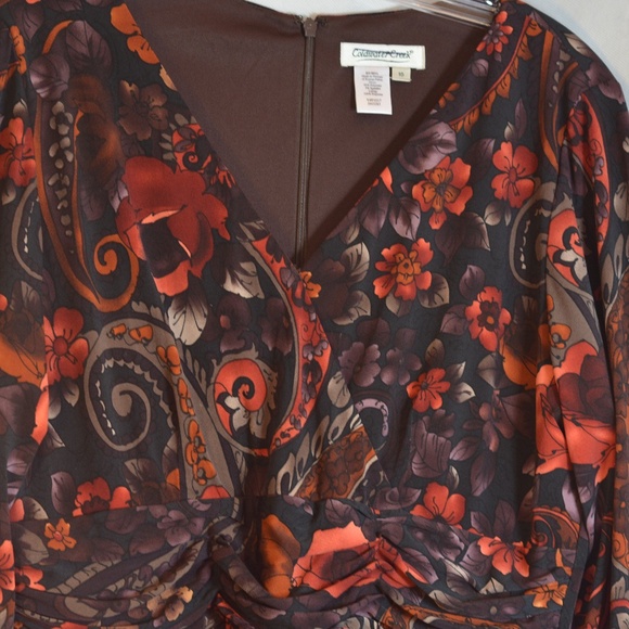 Coldwater Cree Floral Dress SZ 16 NNWOT - Picture 1 of 7